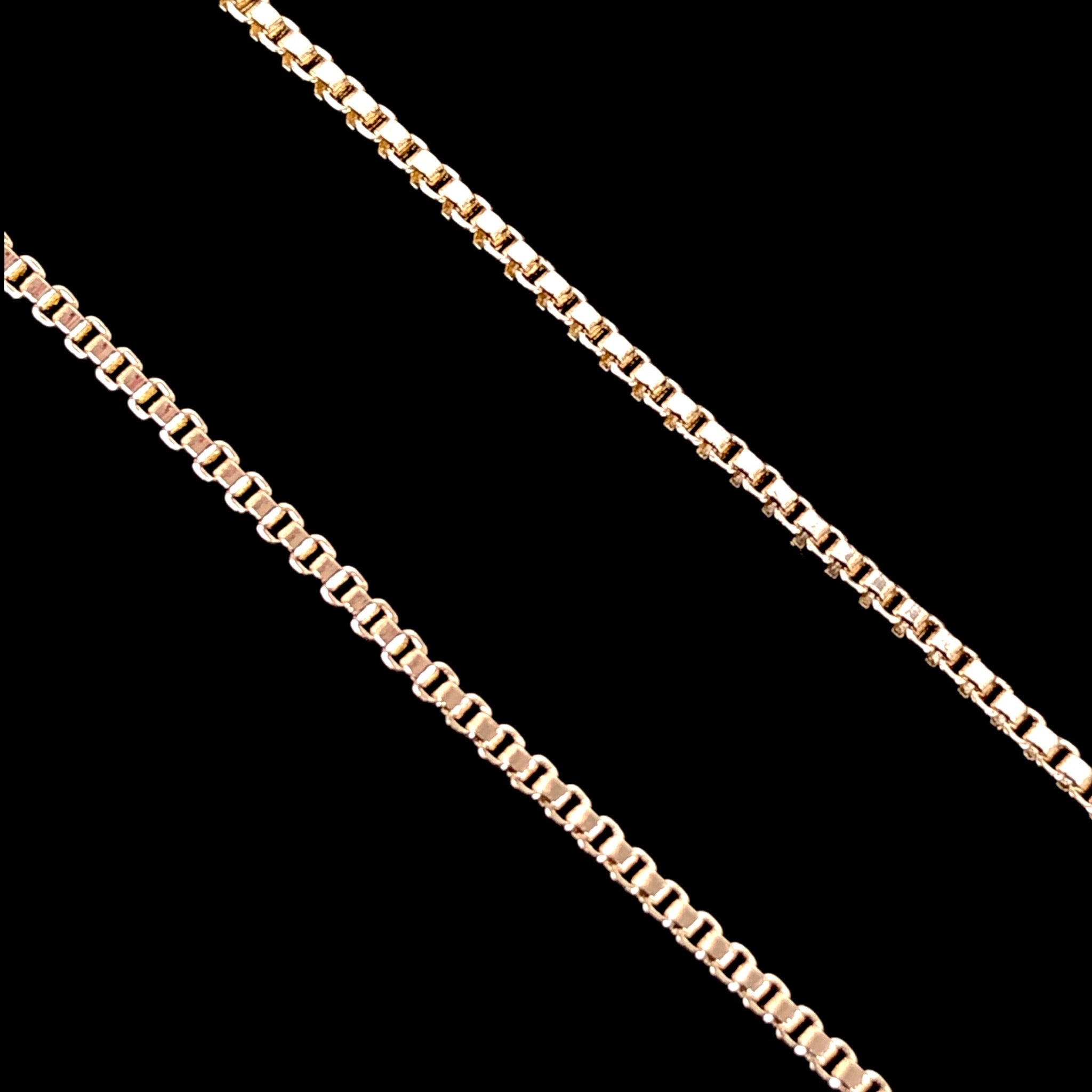 18K Gold Filled 1.2mm Classic Box Chain (Pack of 12)